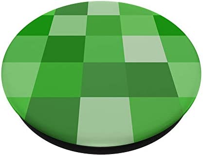 Green Pixel Gamer PopSockets PopGrip: Swappable Grip for Phones & Tablets