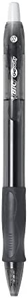 BIC Gelocity Original Retractable Gel Pens, Medium Point (0.7mm), Black, Perfect for Everyday Writing, 24-Count Pack (RLC241-BLK)