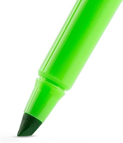 BIC Brite Liner Highlighter, Chisel Tip, Green, 12-Count (BL11-GREEN)