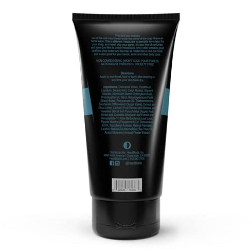 HeadBlade HeadLube Matte Moisturizer Lotion for Men (5 oz) - Leaves Head Smoothe and Grease-Free