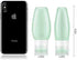 Portable Travel Bottles Set, Uerstar Leak Proof Squeezable Silicon Tubes Travel Size Toiletries Containers, TSA Carry On Approved Refillable Travel Accessories for Shampoo Liquids 6 Pack (3 fl. oz)