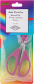 Havel's Sew Creative 5-1/2-Inch Curved Tip Sewing/Quilting Scissors-Pink Comfort Grips