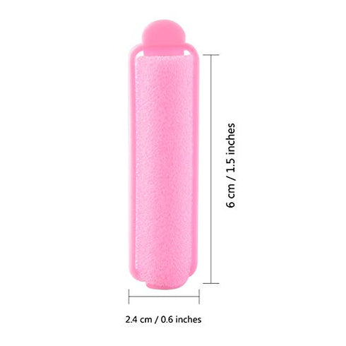 WXJ13 84 Pieces Foam Sponge Hair Rollers Sponge Curl Artifact 0.6 Inch Mini Roll Wool Curl Curler