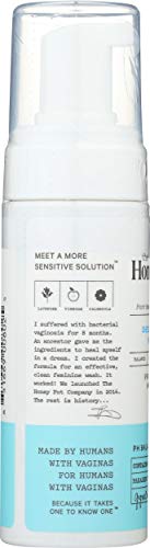 The Honey Pot Company Sensitive Wash | Herbal Infused Feminine Hygiene Natural Wash for Sensitive Skin Types | PH Balanced Plant Based Wash Free from Parabens and Sulfates | 5.51 Fluid Oz.