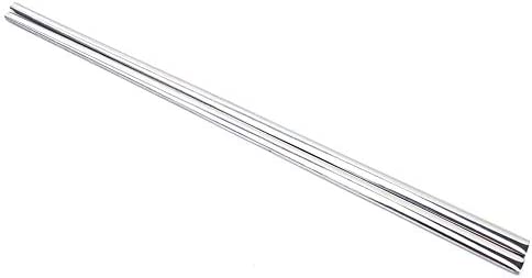 YAPULLYA Polished Stainless Steel Spoons and Chopsticks Set, Korean Chopsticks and Spoons tableware with long-hand, Reusable, set of 3-silver