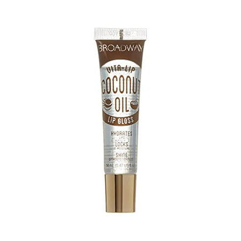 Broadway Vita-Lip Clear Lip Gloss 0.47oz/14ml (3PCS - Mint & Coconut & Rosehip Oil) (4 PCS SET)