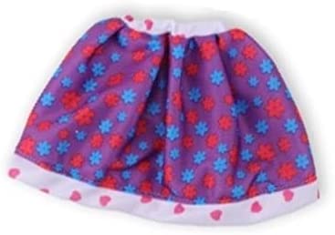Wakao Set of 5 Color-Topic Doll Clothes for 14.5 Inch American Girl Wellie Wishers Dolls (Purple,Yellow,Blue,Pink,Green)