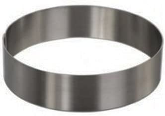 Round Cake Mold/Pastry Ring, S/S, Heavy Gauge. (10" x 3")
