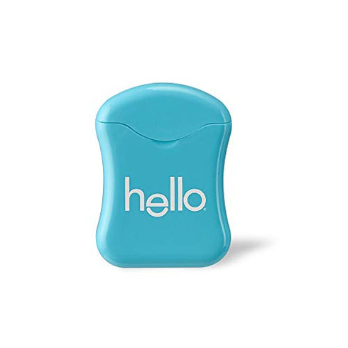 hello Peppermint Floss, Natural Peppermint + Xylitol Infused, Pfas-free Thread, Vegan & Sls Free, 50 Meters, 4 count