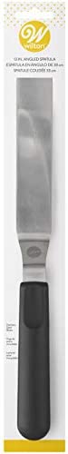 Wilton Icing Spatula, 13-Inch, Angled Cake Spatula, Steel