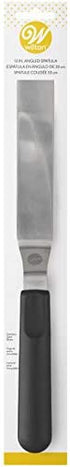 Wilton Icing Spatula, 13-Inch, Angled Cake Spatula, Steel
