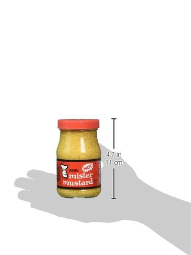 Mr. Mustard Mustard Hot, 7.5 Ounce (Pack of 1)