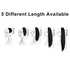REECHO 4 inch Short Thick Hairpieces Adding Extra Hair Volume Clip in Hair Extensions Hair Topper for Thinning Hair Women 2 pack ColorNatural Black