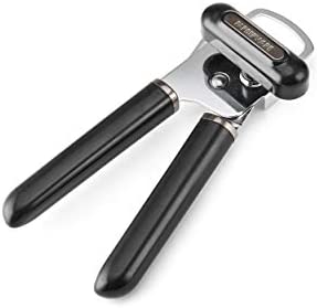Farberware Professional Can Opener with Built-in Bottle Opener, 8-Inch, Black