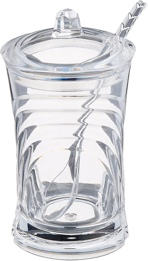 Prodyne Please Acrylic Sugar Jar, One Size, Clear