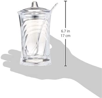 Prodyne Please Acrylic Sugar Jar, One Size, Clear