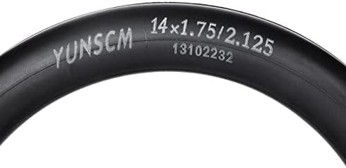 2 Pack 14" Bike Tubes 14x1.75/1.95/2.0/2.125" AV32mm Valve 14" Bicycle Tubes Compatible with 14x1.75 14x1.9 14 x 1.95 14 x 2.0 14 x 2.125 Most Kid Bike Tire Tubes