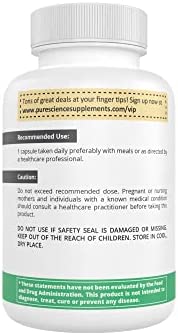 Pure Science L-Theanine Supplement 400 mg – Supports Cognition, Improves Mental Performance and Calms the mind and Reduce stress - 50 Vegetarian Capsules