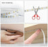 JESLED 32.8ft/10M LED Strip Lights ,6500K Super Bright White,Dimmable,24V DC LED Tape Lights for Bedroom, Kitchen, Under Cabinet, Living Room, Stair Decoration
