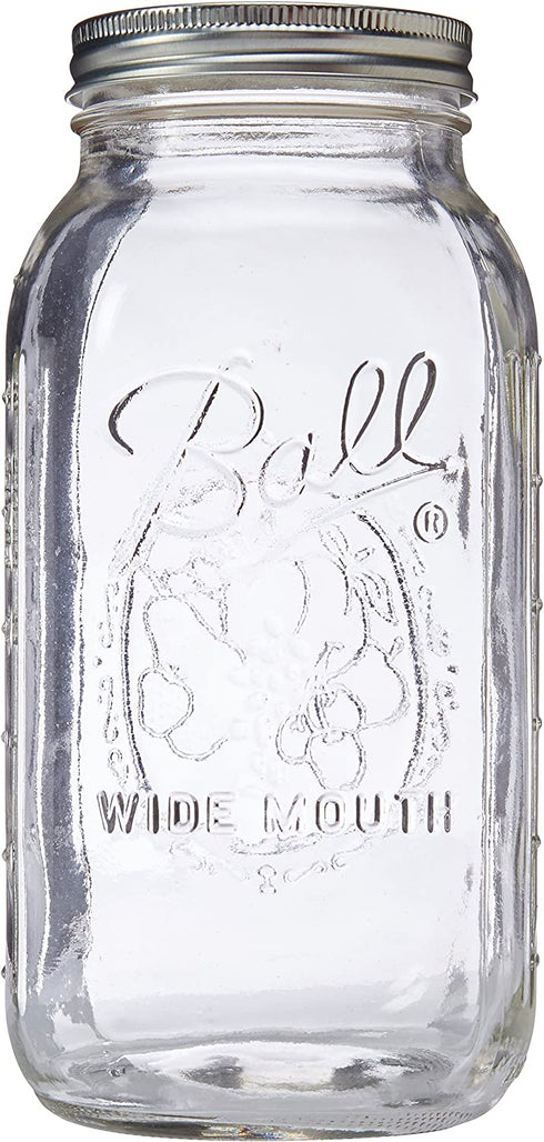 Ball 64 ounce Jar, Wide Mouth, Set of 2