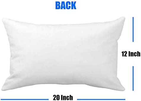 Fukeen Father Christmas Decorations Throw Pillow Covers Santa Suit Belt Gold Buckle Christmas Belly Outfit Waist Lumbar Pillow Cases Oblong Super Soft Cushion Cover for Home Bedding Decor