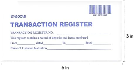 12 PCS Check registers for Personal Checkbook, Upgrade Checkbook Register and transactions Ledgers.