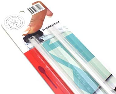ChicWrap Two Pack 13" ZipSafe Replacement Slide Cutters - Adheres to Any Plastic Wrap Dispenser for Hassle-Free, Safe Cutting