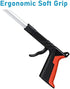 2022Newest Grabber Reacher Tool, 360° Rotating Head, Wide Jaw, 32" Foldable, Lightweight Trash Claw Grabbers for Elderly, Reaching Tool for Trash Pick Up Stick, Litter Picker, Arm Extension (Orange)