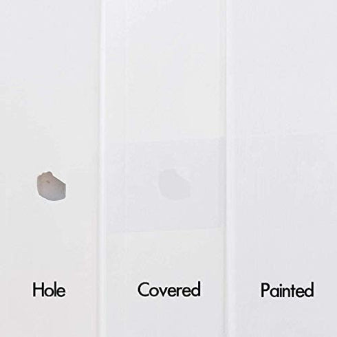 Spedtees Vinyl Repair Kit, Cover Any Cracks Holes or Blemishes on Vinyl Siding, Self-Adhesive PVC Vinyl Tape (6 Patches)