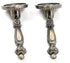 Geesatis 4 PCS Bronze Tear Drop Pull Handle Antique Drawer Cabinet Pull Handle Knobs Furniture Decorative Pull Tool with Mounting Screws, Rust Resistant, Knob Dia 1"