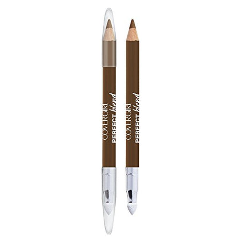 COVERGIRL Perfect Blend Eyeliner Pencil, Black Brown, 1 Count, .03 Oz, Eyeliner Pencil with Blending Tip For Precise or Smudged Look (Packaging May Vary)