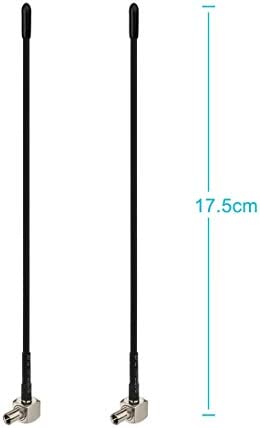 Bingfu 4G LTE Antenna Mini Soft Whip TS9 Antenna (2-Pack) Compatible with Verizon AT&T T-Mobile Sprint 4G LTE Mobile Hotspot MiFi Router Cellular Mobile Broadband Modem USB Modem Dongle Adapter