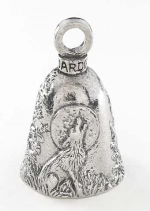 Howling Wolfe Guardian Biker Bell with Hanger