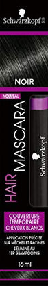 Schwarzkopf Hair Mascara, Black, 1 Tube (16ml)