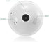 EVERSECU 360° Panoramic View 1080P WiFi IP Bulb Camera with FishEye Lens 360 Degree 3D VR Panoramic View Home Security CCTV Camera Wirelss Security Camera