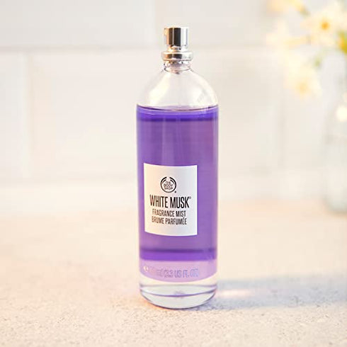 The Body Shop White Musk Fragrance Mist, Paraben-Free Body Mist, 3.3 Fl. Oz