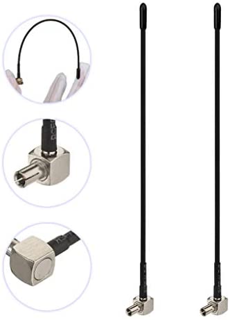 Bingfu 4G LTE Antenna Mini Soft Whip TS9 Antenna (2-Pack) Compatible with Verizon AT&T T-Mobile Sprint 4G LTE Mobile Hotspot MiFi Router Cellular Mobile Broadband Modem USB Modem Dongle Adapter