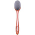 Real Techniques Blend and Blur Foundation Brush, For Liquid Foundation, Easy Makeup Application, Oval Shaped Brush Head with Dense, Plush, Synthetic Bristles, Orange Face Brush, 1 Count