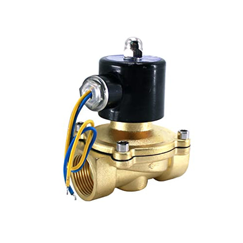 HFS (R) 12v Dc Electric Solenoid Valve Water Air Gas, Fuels N/c - 1/4IN NPT Available (12V DC 1/4IN NPT)
