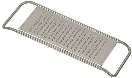 Reiss Stainless-Steel Two-Way Potato Grater | Bi-Directional Edges for Efficient Grating, Dishwasher Safe, Easy to Store Horizontal Shredder, For Potatoes, Chocolate, Cheese, Vegetables, and More