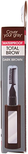 Cover Your Gray Total Brow Eyebrow Sealer and Color - Dark Brown