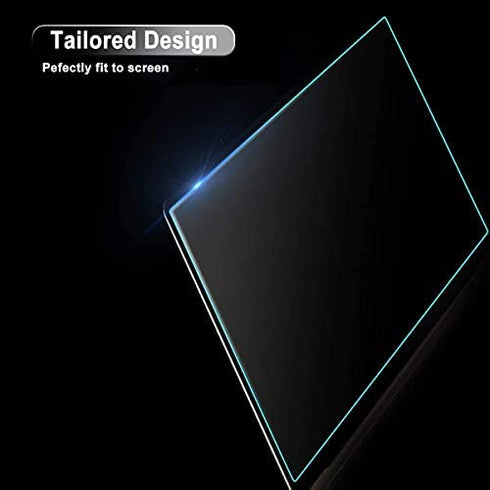 15.6" Laptop Screen Protector Tempered Glass (345x194mm/ W x H) for 15.6" HP/Dell/ASUS/Sony/Samsung/Lenovo/Acer/MSI/LG/Razer Blade 15.6" 16:9 Laptop, 9H Hardness, Anti Fingerprint, Bubble Free
