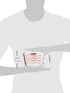 Pyrex Measuring 4 Cup (32 Oz) Glass, Clear, Red