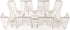 Yuanhe 9 Deck Clear Canasta Playing Card Tray