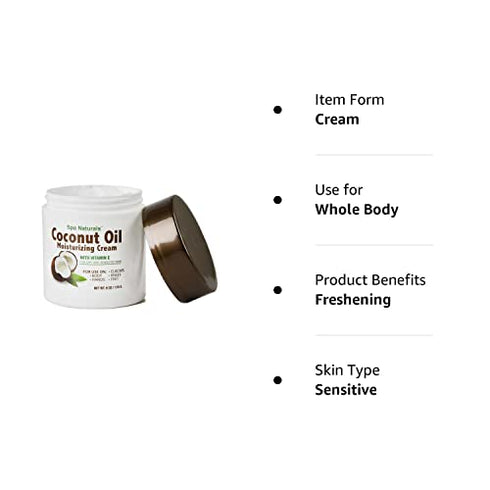 Spa Naturals Coconut Oil Moisturizing Cream