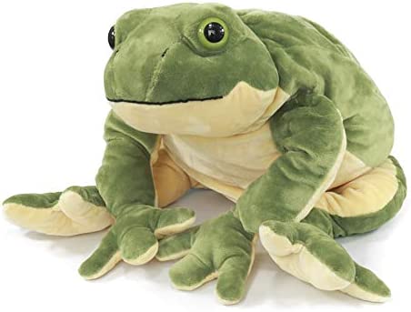 Ice King Bear Plush Giant Frog Stuffed Animal Soft Toy, 22 Inches Large, Green