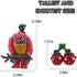 Maikerry 10 Pieces Zombies 2 Series Toys, PVC Garden Warfare 2 Gifts Zombie Toys for Kids and Fans