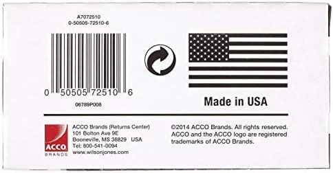 ACCO Jumbo Paper Clips, Non-Skid, Premium, Steel Wire, 20 Sheet Capacity, Silver, 1 Box of 100 Clips (A7072510)