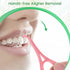 Aligner Chewies for Invisalign Aligners Mint Scented (20 Pcs Green) and Aligner Removal Tool (2 Pcs Pink)
