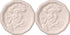 JBK Pottery Chef Design Ceramic Pot Minder, Set of 2